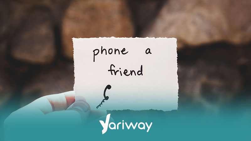 با دوستانتان تماس بگیرید