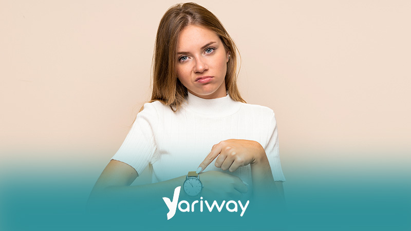 به اندازه ی 5 ثانیه کارهای خود را متوقف کنید