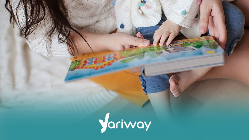 تاثیر کتاب خواندن برروی کودکان حتی در نوزادی هم مشاهده می شود